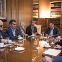 Στιγμιότυπο κατά τη διάρκεια της συνάντησης