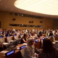 Άποψη της αίθουσας πραγματοποίησης της 10ης Διάσκεψης των κρατών μερών της Σύμβασης του ΟΗΕ για τα δικαιώματα των ατόμων με αναπηρία