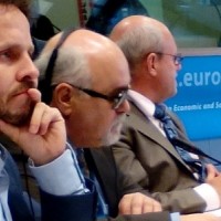 Κατά τη διάρκεια της Ημερίδας European Foundation Forum for Inclusion Conference