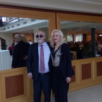 Ο Ι. Βαρδακαστάνης με την Πρόεδρο του ΠΑΣΕΣΠΑ Ομίλου ΟΤΕ, Γεωργία Μπαντούνα