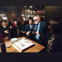 Ο Ι. Βαρδακαστάνης κόβει την πίτα του Συλλόγου