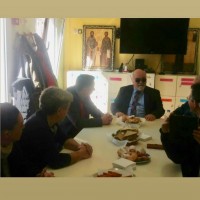 Συνάντηση του Ι. Βαρδακαστάνη με το Σύλλογο Γονέων & Φίλων ΑμεΑ, Κέντρο Φροντίδας ΑμεΑ «Δικαίωμα στη Ζωή», Καλέσσα Μαλεβιζίου