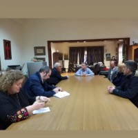Με το δήμαρχο Ορεστιάδας κ. Βασίλη Μαυρίδη και στελέχη του αναπηρικού κινήματος,