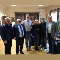 Με το δήμαρχο Ορεστιάδας κ. Βασίλη Μαυρίδη και στελέχη του αναπηρικού κινήματος,