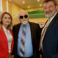 Ο Ι. Βαρδακαστάνης με τον Δήμαρχο Νεάπολης - Συκεών Σ. Δανιηλίδη