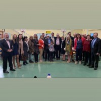 Ο Ι. Βαρδακαστάνης με συμμετέχοντες στην εκδήλωση