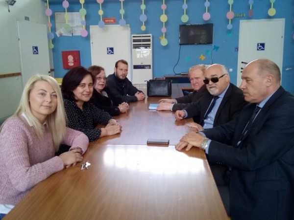 Από την επίσκεψη του Ι. Βαρδακαστάνη στις Σέρρες με το βουλευτή Σερρών Μ. Τζελέπη