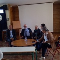Ο Ι. Βαρδακαστάνης στο Ειδικό Σχολείο Αλμυρού