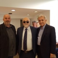 Στο εκλογικό κέντρο του υποψήφιου Δημάρχου Τρικάλων Κώστα Κρεμμύδα