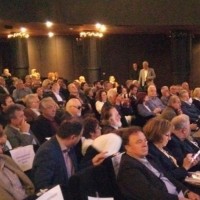 Ο Ι. Βαρδακαστάνης στην εκδήλωση ανάμεσα στον πλήθος των συμμετεχόντων
